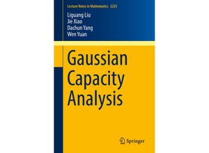 9783319950396 - Gaussian Capacity Analysis - Liguang Liu Jie Xiao Dachun Yang Wen Yuan Kartoniert (TB)