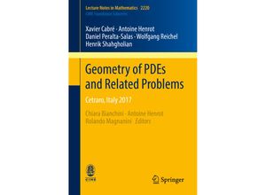 9783319951850 - Geometry of PDEs and Related Problems - Xavier Cabré Antoine Henrot Daniel Peralta-Salas Wolfgang Reichel Henrik Shahgholian Kartoniert (TB)