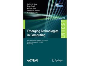 9783319954493 - Emerging Technologies in Computing Kartoniert (TB)