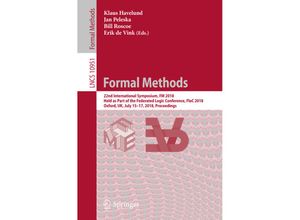 9783319955810 - Formal Methods Kartoniert (TB)