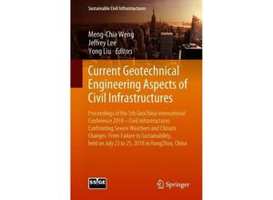 9783319957494 - Sustainable Civil Infrastructures   Current Geotechnical Engineering Aspects of Civil Infrastructures Kartoniert (TB)