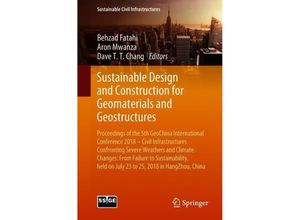 9783319957524 - Sustainable Civil Infrastructures   Sustainable Design and Construction for Geomaterials and Geostructures Kartoniert (TB)