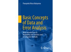 9783319958750 - Basic Concepts of Data and Error Analysis - Panayiotis Nicos Kaloyerou Kartoniert (TB)