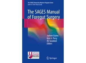 9783319961217 - The SAGES Manual of Foregut Surgery Kartoniert (TB)