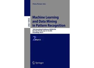 9783319961323 - Machine Learning and Data Mining in Pattern Recognition Kartoniert (TB)