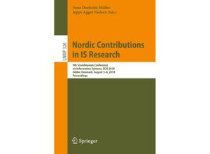 9783319963662 - Nordic Contributions in IS Research Kartoniert (TB)