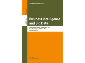 9783319966540 - Business Intelligence and Big Data Kartoniert (TB)