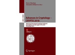 9783319968834 - Advances in Cryptology - CRYPTO 2018 Kartoniert (TB)