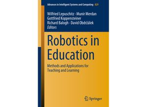 9783319970844 - Robotics in Education Kartoniert (TB)