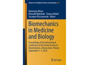 9783319972855 - Biomechanics in Medicine and Biology Kartoniert (TB)