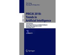 9783319973098 - PRICAI 2018 Trends in Artificial Intelligence Kartoniert (TB)