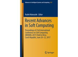 9783319978871 - Recent Advances in Soft Computing Kartoniert (TB)