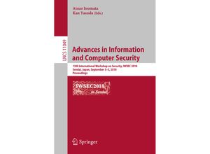 9783319979151 - Advances in Information and Computer Security Kartoniert (TB)