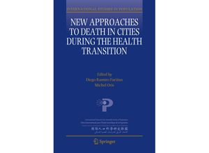 9783319994000 - New Approaches to Death in Cities during the Health Transition Kartoniert (TB)