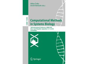 9783319994284 - Computational Methods in Systems Biology Kartoniert (TB)