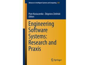 9783319996165 - Engineering Software Systems Research and Praxis Kartoniert (TB)