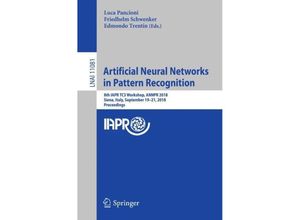 9783319999777 - Artificial Neural Networks in Pattern Recognition Kartoniert (TB)