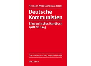 9783320021306 - Deutsche Kommunisten - Hermann Weber Andreas Herbst Gebunden