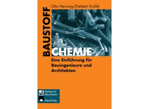 9783322801845 - Baustoffchemie - Otto Henning Dietbert Knöfel Kartoniert (TB)