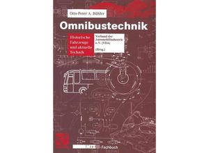 9783322802460 - ATZ MTZ-Fachbuch   Omnibustechnik - Otto-Peter A Bühler Kartoniert (TB)