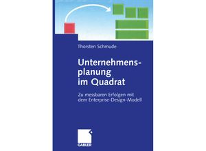 9783322824523 - Unternehmensplanung im Quadrat - Thorsten Schmude Kartoniert (TB)