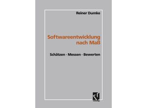 9783322830517 - Softwareentwicklung nach Maß - Reiner Dumke Kartoniert (TB)