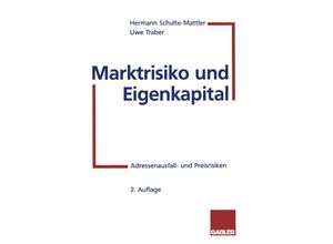 9783322871480 - Marktrisiko und Eigenkapital - Hermann Schulte-Mattler Uwe Traber Kartoniert (TB)