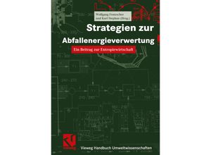 9783322899033 - Vieweg Handbuch Umweltwissenschaften   Strategien zur Abfallenergieverwertung Kartoniert (TB)