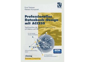 9783322915337 - Professionelles Datenbank-Design mit ACCESS - Klemens Konopasek Kartoniert (TB)