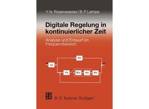 9783322940339 - Digitale Regelung in kontinuierlicher Zeit - Yephim N Rosenwasser Bernhard Lampe Kartoniert (TB)