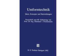 9783322998798 - Umformtechnik Kartoniert (TB)