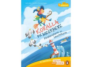 9783328303008 - Penguin JUNIOR - Einfach selbst lesen Koralla die Meerhexe - Piratenalarm im Leuchtturm (Lesestufe 3) - Usch Luhn Gebunden