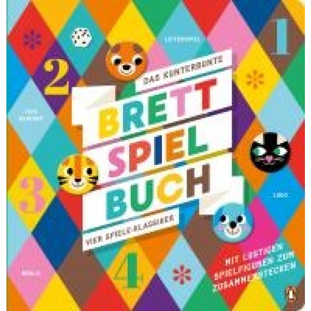 9783328303176 - Das kunterbunte Brettspiel-Buch - Vier Spiele-Klassiker