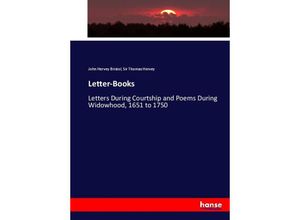 9783337005665 - Letter-Books - John Hervey Bristol Sir Thomas Hervey Kartoniert (TB)