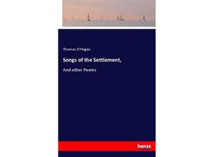 9783337007881 - Songs of the Settlement Kartoniert (TB)