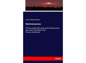 9783337012571 - Reminiscences - Francis William Newman Kartoniert (TB)