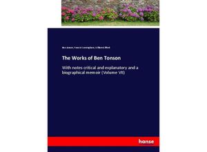 9783337015879 - The Works of Ben Tonson - Ben Jonson Francis Cunningham William Gifford Kartoniert (TB)