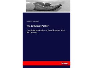 9783337021610 - The Cathedral Psalter - Episcopal Church Kartoniert (TB)