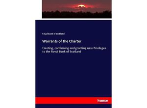 9783337039059 - Warrants of the Charter - Royal Bank of Scotland Kartoniert (TB)