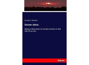 9783337054908 - Doctor Johns - Donald Grant Mitchell Kartoniert (TB)