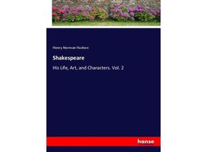 9783337063931 - Shakespeare - Henry Norman Hudson Kartoniert (TB)