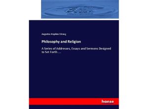 9783337071035 - Philosophy and Religion - Augustus Hopkins Strong Kartoniert (TB)