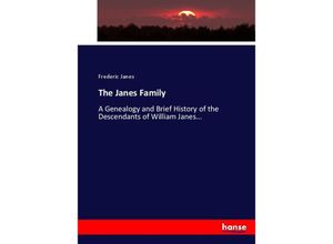 9783337073985 - The Janes Family - Frederic Janes Kartoniert (TB)