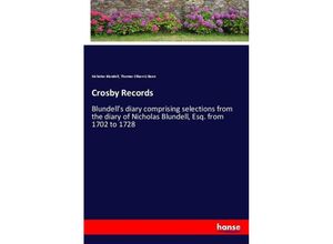 9783337075330 - Crosby Records - Nicholas Blundell Thomas Ellison Gibson Kartoniert (TB)