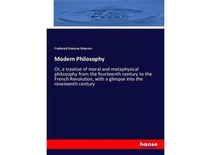 9783337075835 - Modern Philosophy - Frederick Denison Maurice Kartoniert (TB)