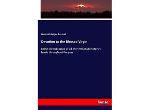 9783337084943 - Devotion to the Blessed Virgin - Jacques Bénigne Bossuet Kartoniert (TB)