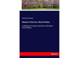 9783337092627 - Memoir of the Ven Oliver Plunket - Patrick Francis Moran Kartoniert (TB)