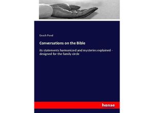 9783337095901 - Conversations on the Bible - Enoch Pond Kartoniert (TB)