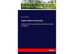 9783337097219 - English National Education - Henry Holman Kartoniert (TB)