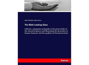 9783337100285 - The Bible Looking Glass - John W Barber Henry Howe Kartoniert (TB)